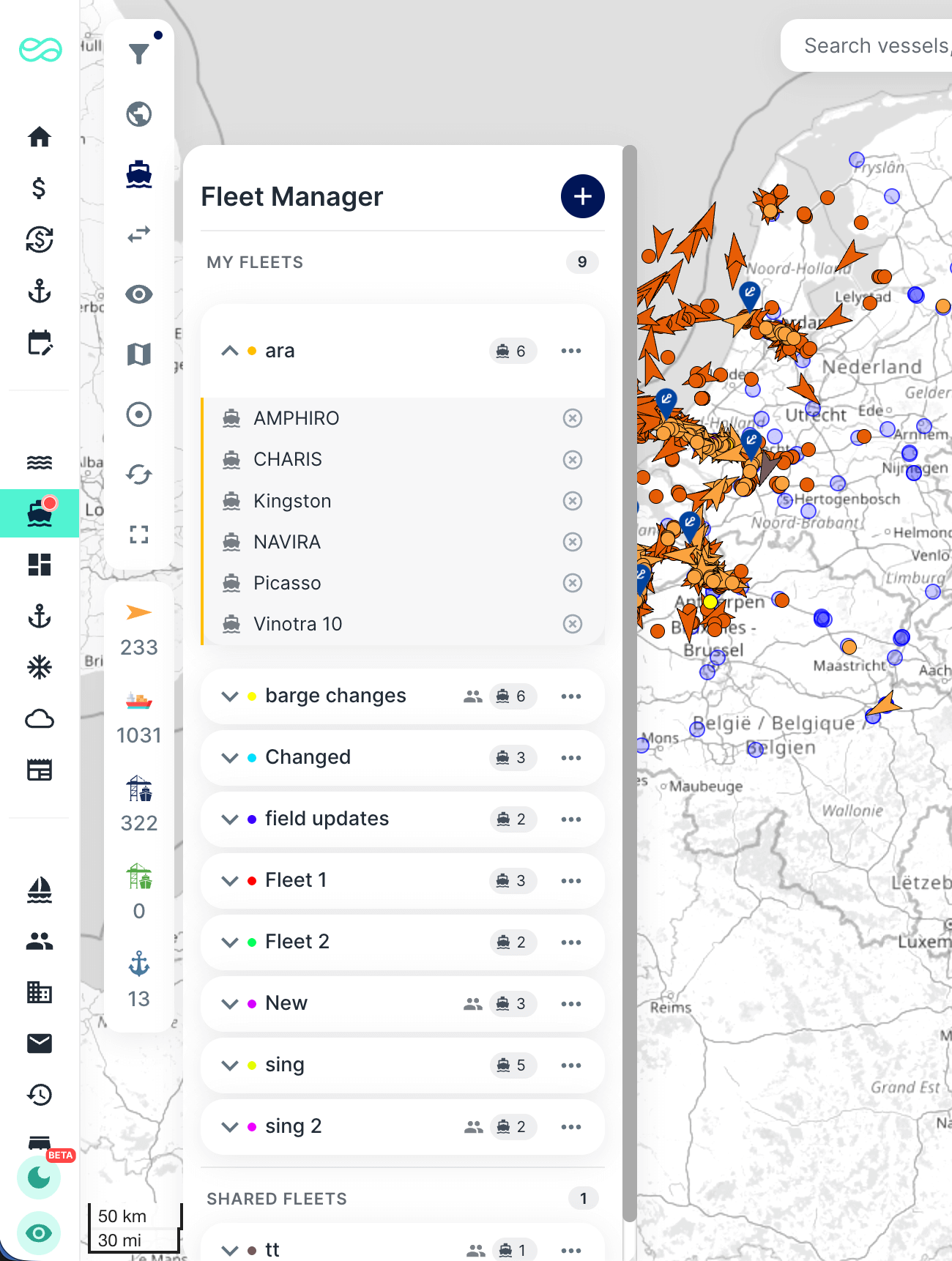 Fleet management: Create your fleet